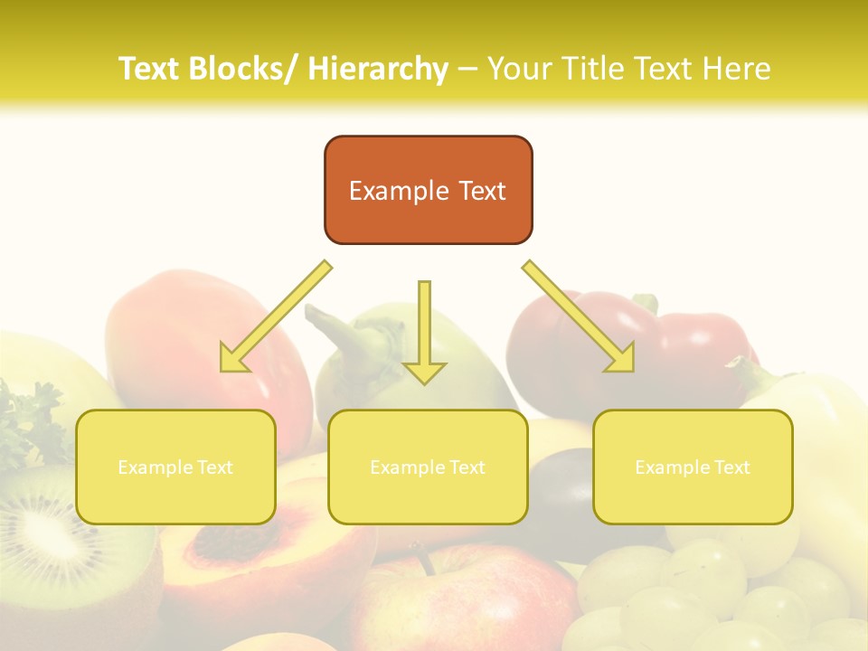 A Little Girl Keeping Yellow Leaves In Her Hands PowerPoint Template