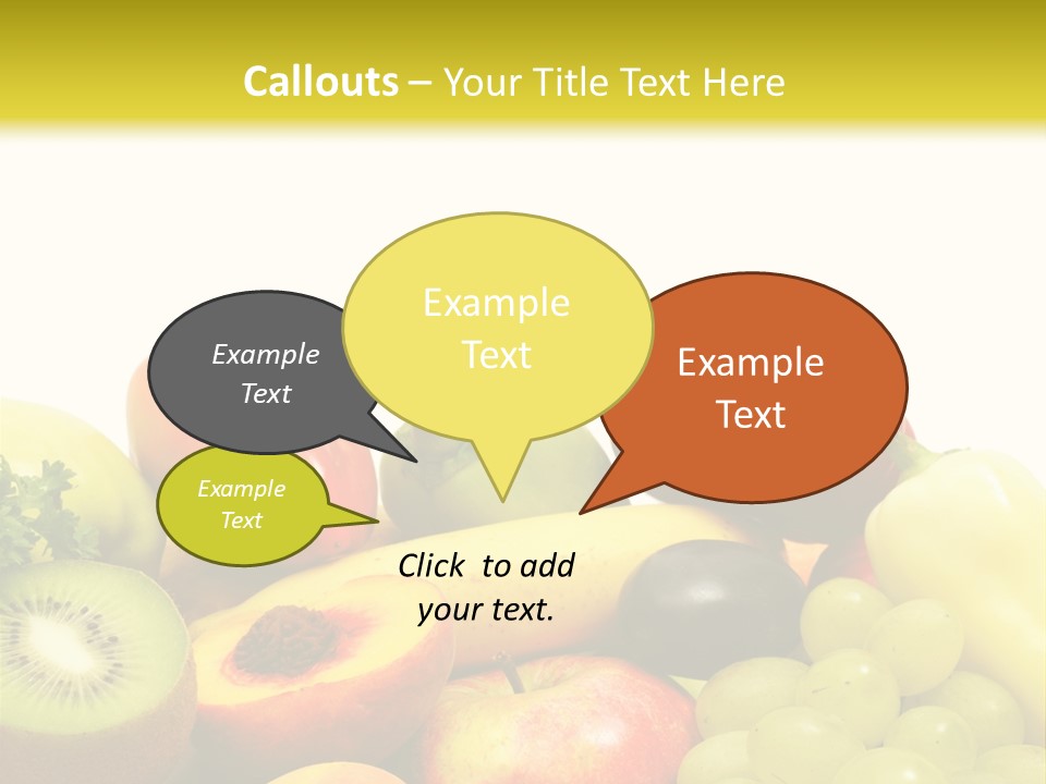 A Little Girl Keeping Yellow Leaves In Her Hands PowerPoint Template