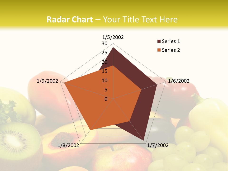 A Little Girl Keeping Yellow Leaves In Her Hands PowerPoint Template