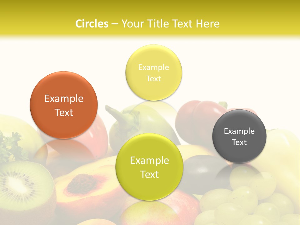 A Little Girl Keeping Yellow Leaves In Her Hands PowerPoint Template