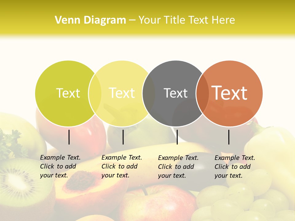 A Little Girl Keeping Yellow Leaves In Her Hands PowerPoint Template