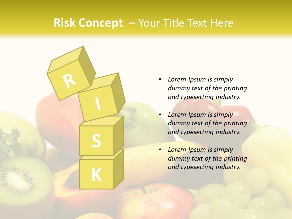 A Little Girl Keeping Yellow Leaves In Her Hands PowerPoint Template