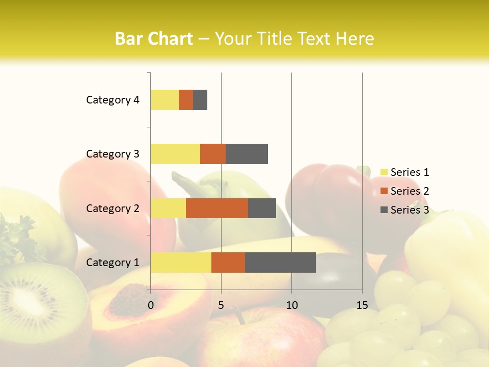 A Little Girl Keeping Yellow Leaves In Her Hands PowerPoint Template