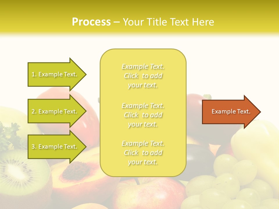 A Little Girl Keeping Yellow Leaves In Her Hands PowerPoint Template