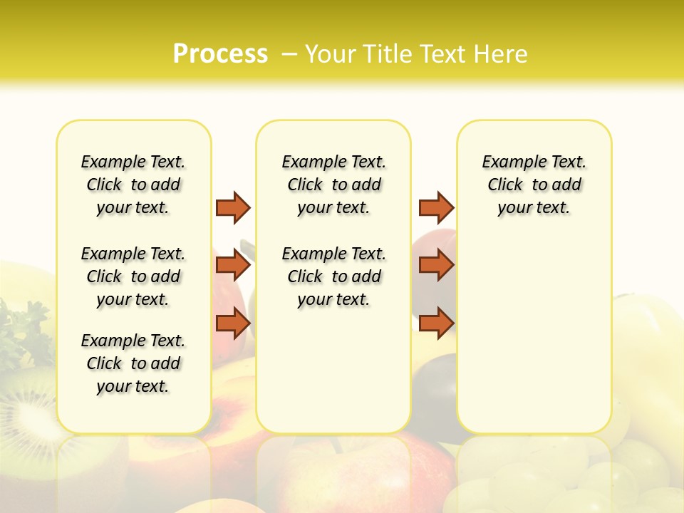 A Little Girl Keeping Yellow Leaves In Her Hands PowerPoint Template