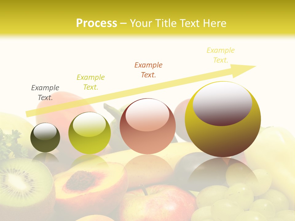 A Little Girl Keeping Yellow Leaves In Her Hands PowerPoint Template