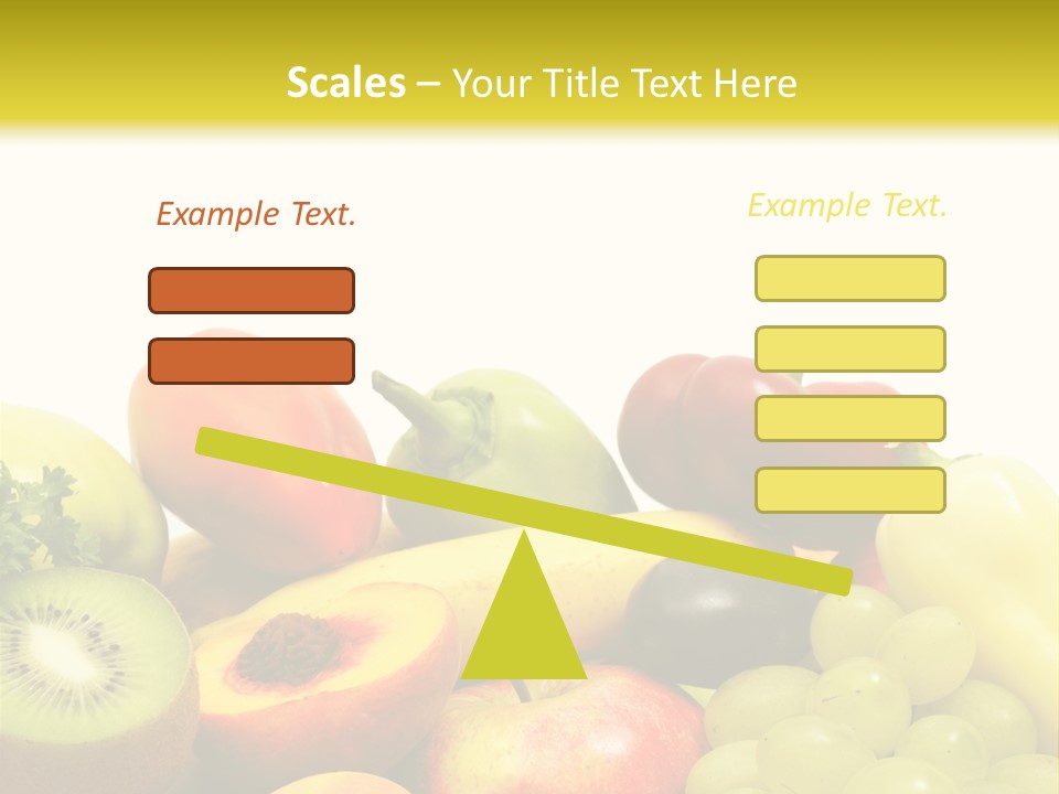 A Little Girl Keeping Yellow Leaves In Her Hands PowerPoint Template