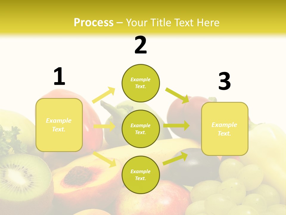 A Little Girl Keeping Yellow Leaves In Her Hands PowerPoint Template