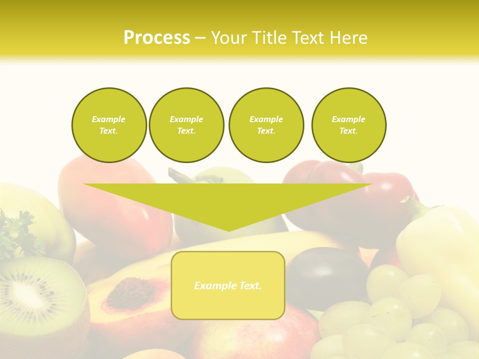 A Little Girl Keeping Yellow Leaves In Her Hands PowerPoint Template