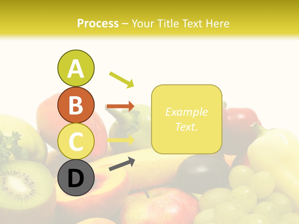 A Little Girl Keeping Yellow Leaves In Her Hands PowerPoint Template