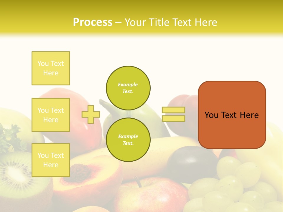 A Little Girl Keeping Yellow Leaves In Her Hands PowerPoint Template