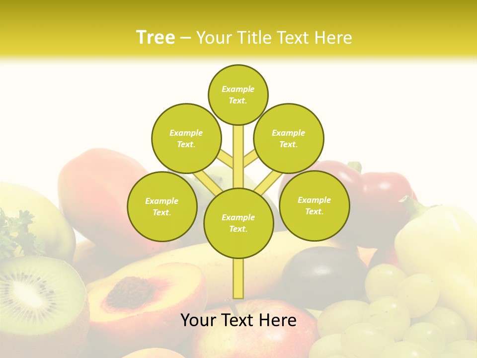 A Little Girl Keeping Yellow Leaves In Her Hands PowerPoint Template