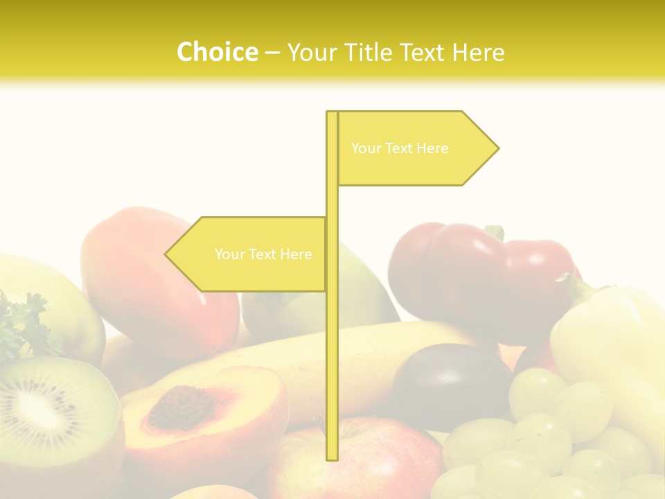 A Little Girl Keeping Yellow Leaves In Her Hands PowerPoint Template