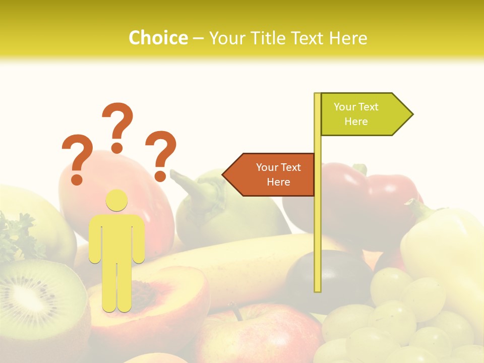 A Little Girl Keeping Yellow Leaves In Her Hands PowerPoint Template