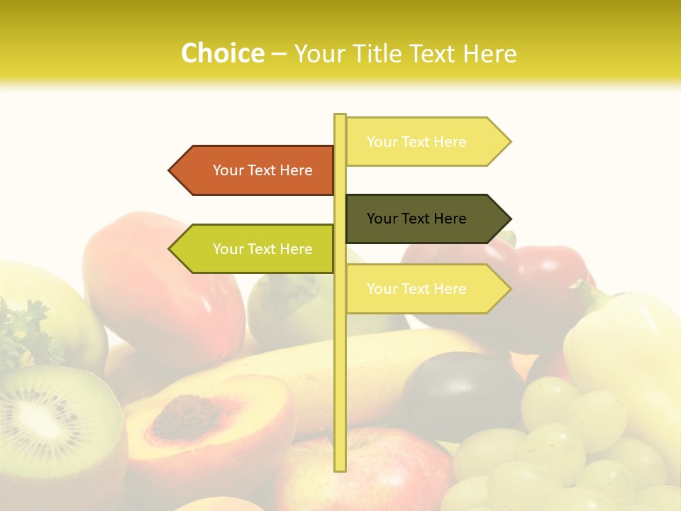 A Little Girl Keeping Yellow Leaves In Her Hands PowerPoint Template