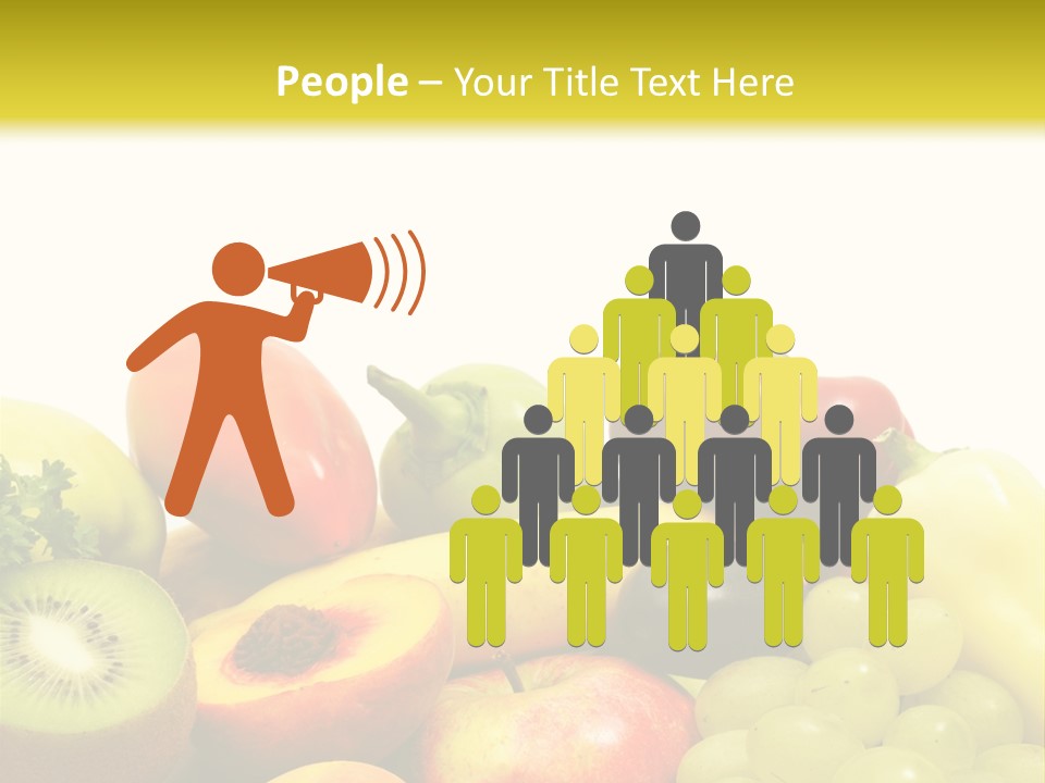 A Little Girl Keeping Yellow Leaves In Her Hands PowerPoint Template