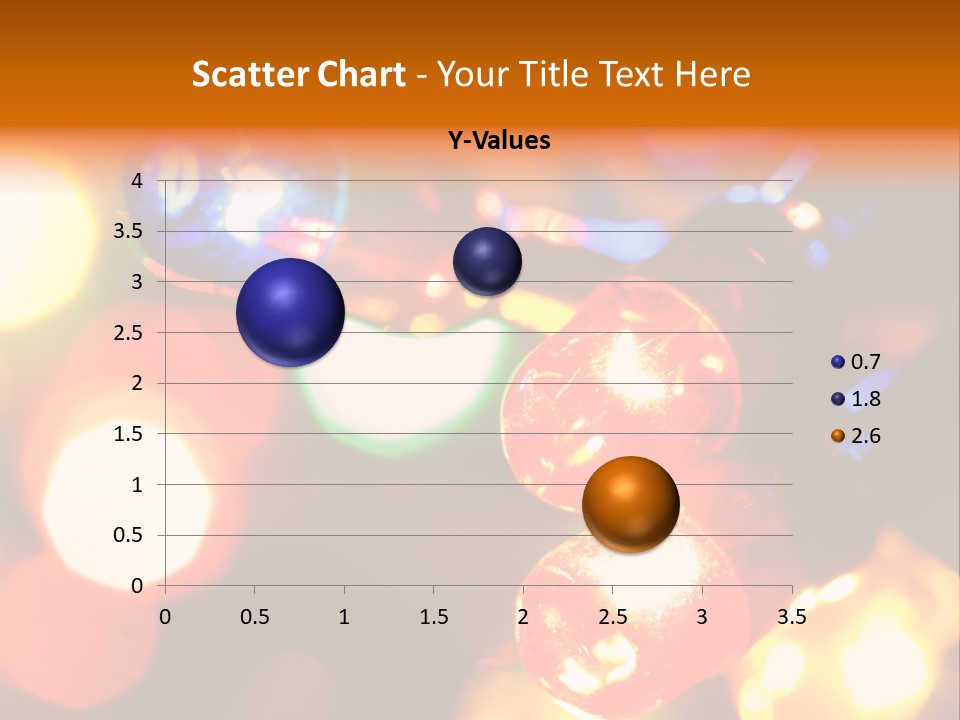 Colorful Electric Light Bulbs Close-Up PowerPoint Template