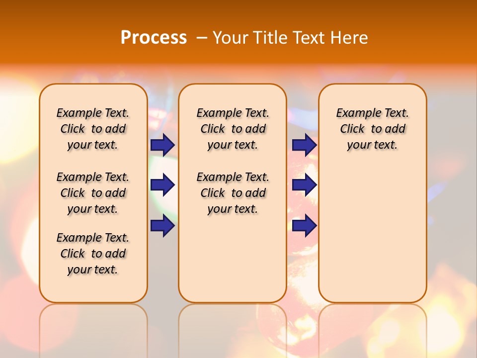 Colorful Electric Light Bulbs Close-Up PowerPoint Template