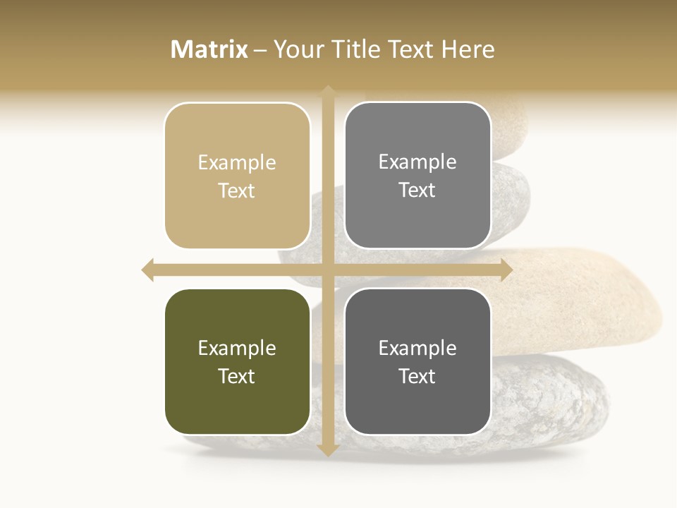 Stack Of Stones PowerPoint Template