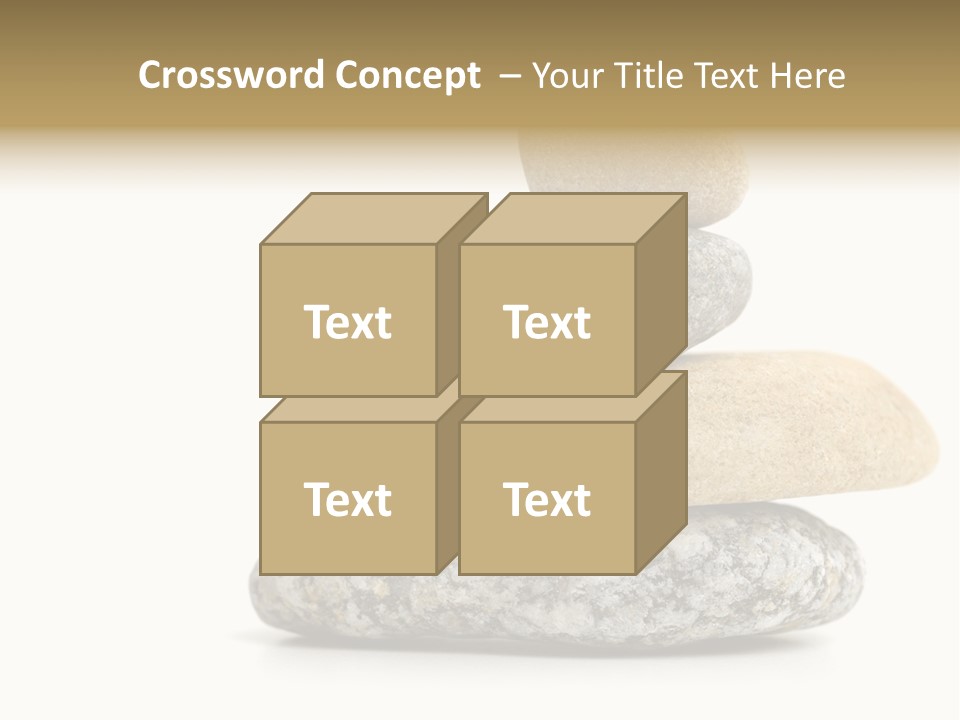 Stack Of Stones PowerPoint Template