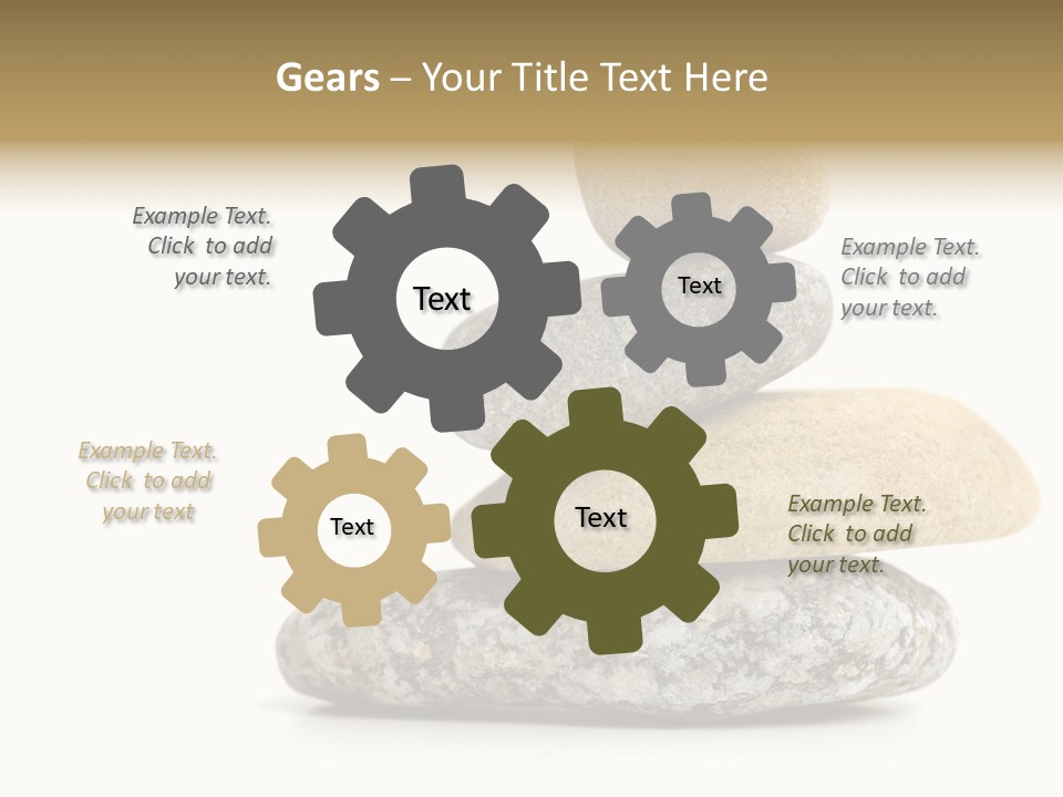 Stack Of Stones PowerPoint Template