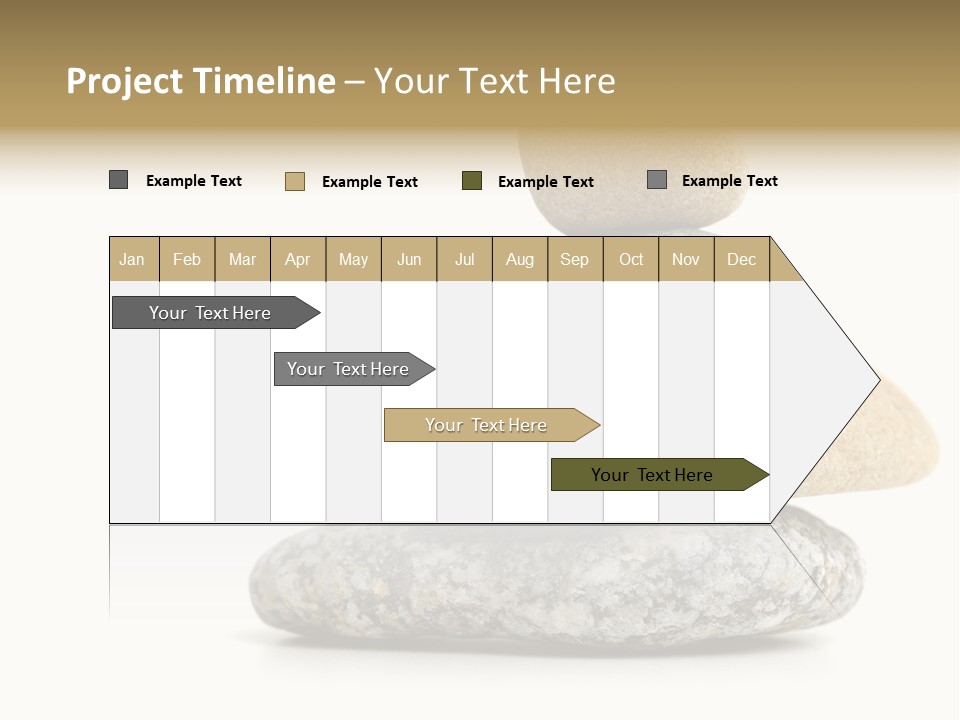 Stack Of Stones PowerPoint Template