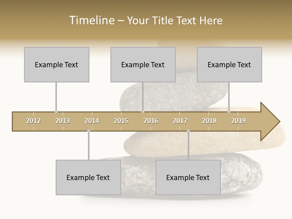 Stack Of Stones PowerPoint Template
