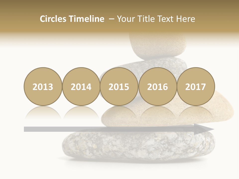 Stack Of Stones PowerPoint Template