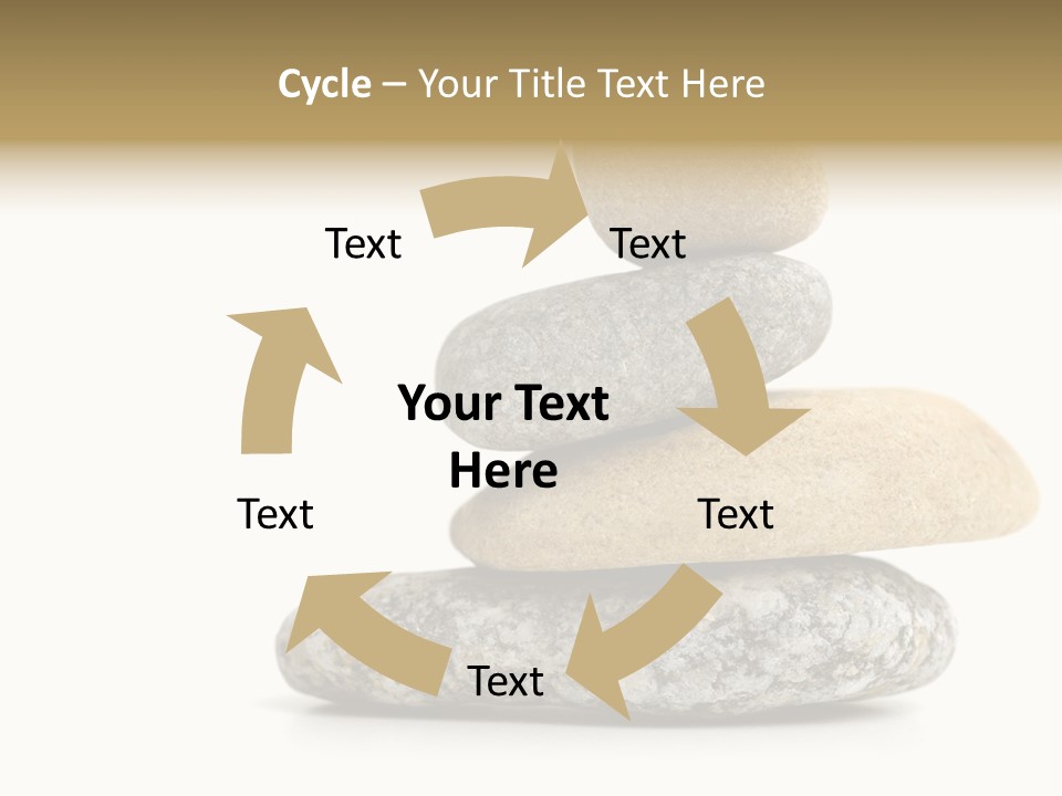 Stack Of Stones PowerPoint Template