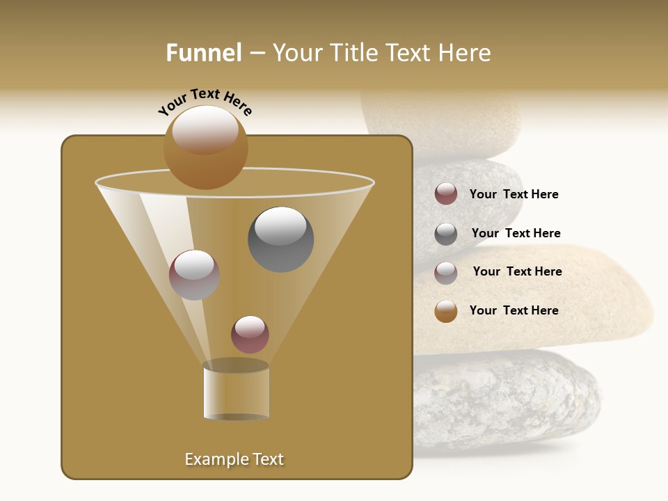 Stack Of Stones PowerPoint Template