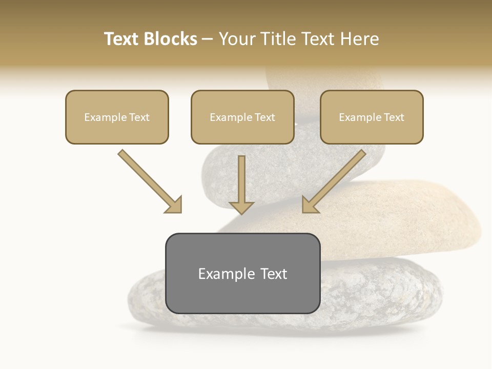 Stack Of Stones PowerPoint Template