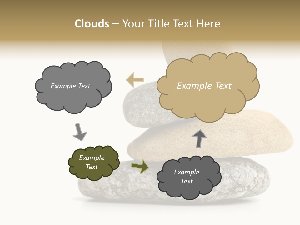 Stack Of Stones PowerPoint Template