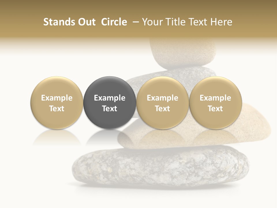 Stack Of Stones PowerPoint Template