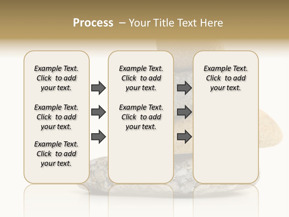 Stack Of Stones PowerPoint Template