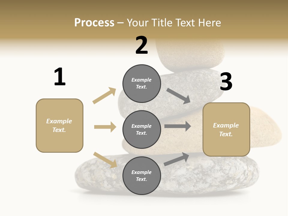 Stack Of Stones PowerPoint Template
