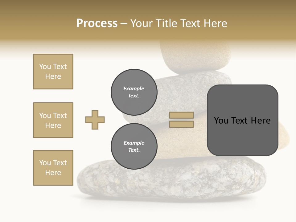 Stack Of Stones PowerPoint Template