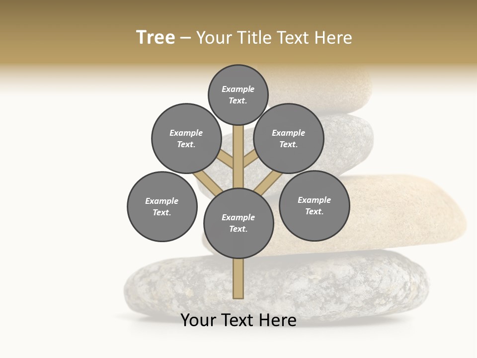 Stack Of Stones PowerPoint Template