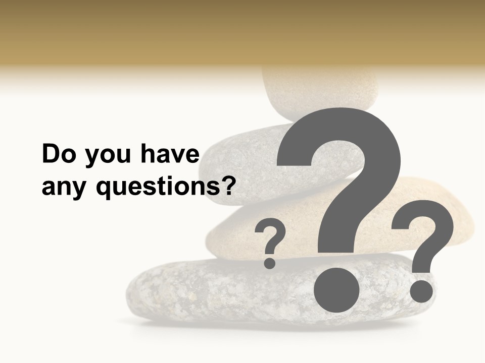 Stack Of Stones PowerPoint Template