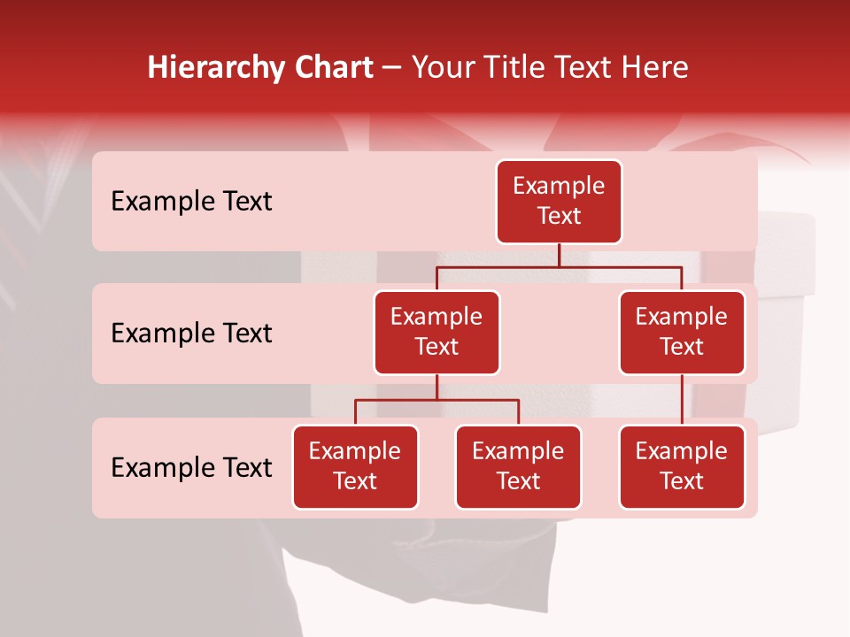 A Businessman Offering A Gift To You (Selective Focus) PowerPoint Template