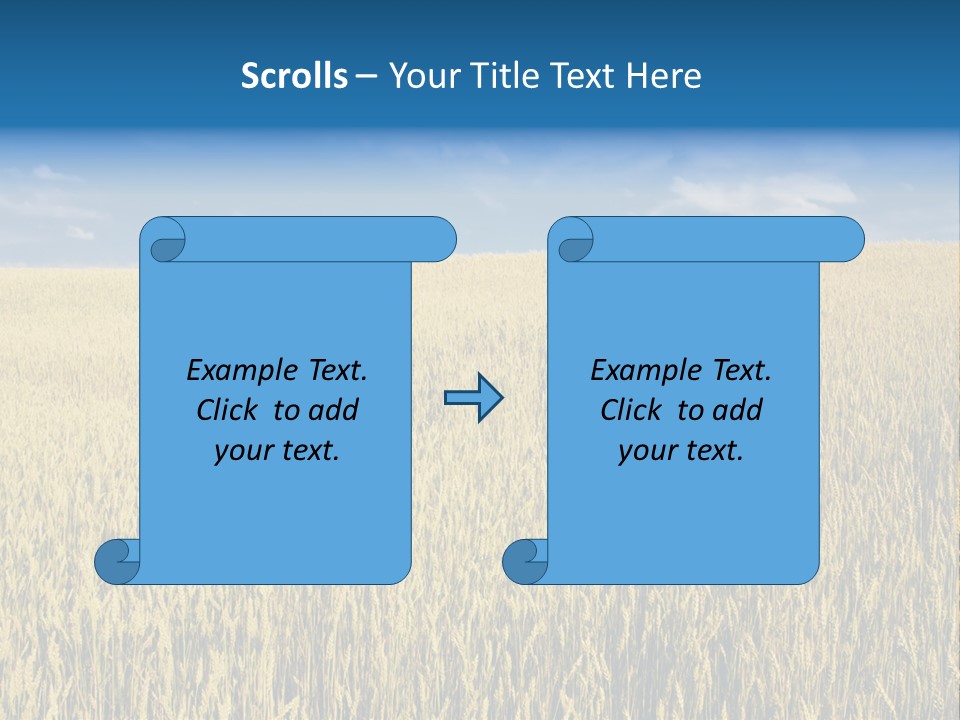 Wheat Field PowerPoint Template