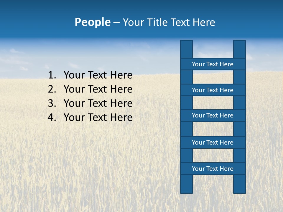 Wheat Field PowerPoint Template