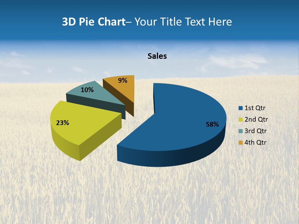 Wheat Field PowerPoint Template