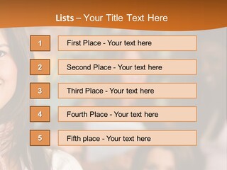 Student And Teacher Looking Smiling At The Library PowerPoint Template