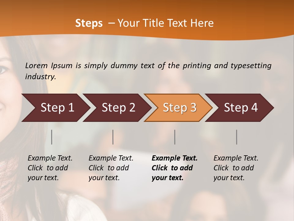 Student And Teacher Looking Smiling At The Library PowerPoint Template