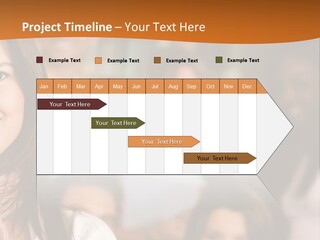 Student And Teacher Looking Smiling At The Library PowerPoint Template