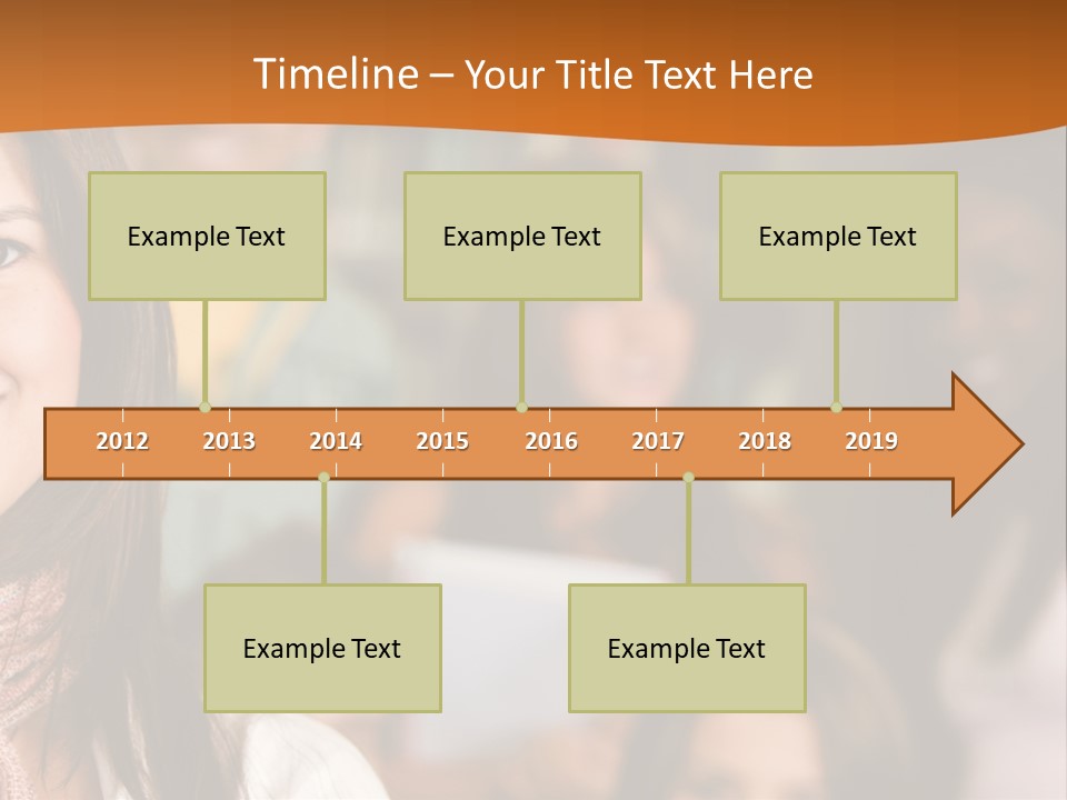 Student And Teacher Looking Smiling At The Library PowerPoint Template