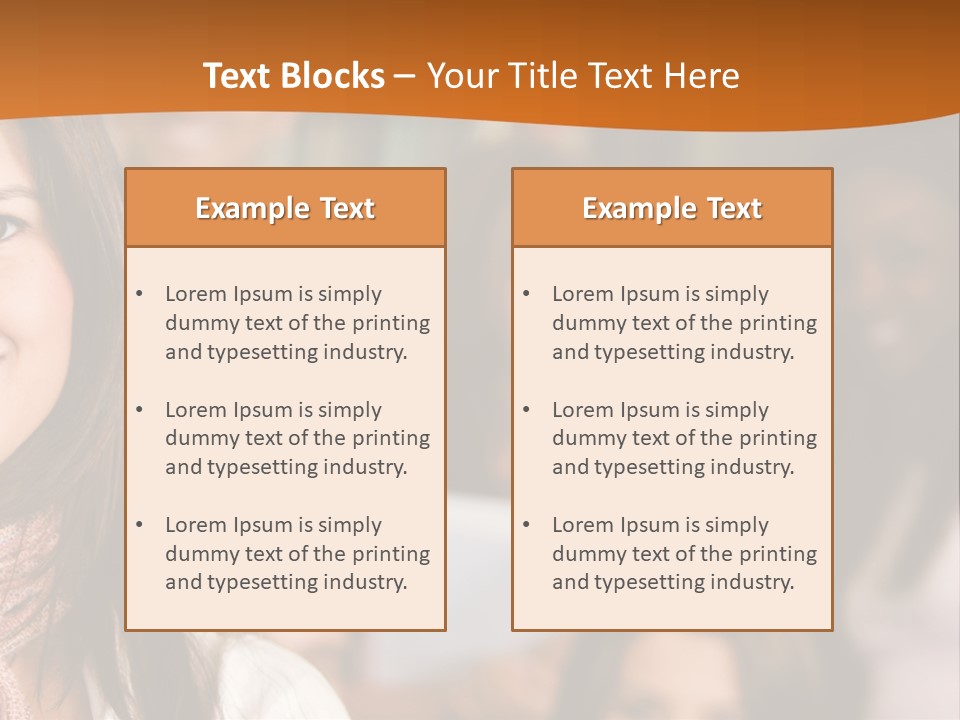 Student And Teacher Looking Smiling At The Library PowerPoint Template