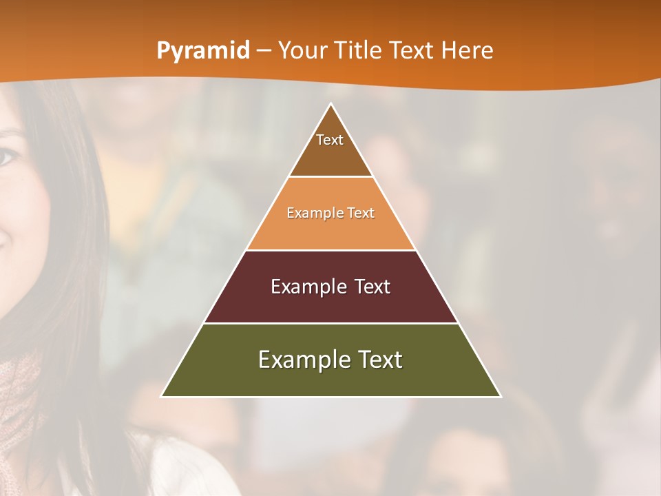 Student And Teacher Looking Smiling At The Library PowerPoint Template