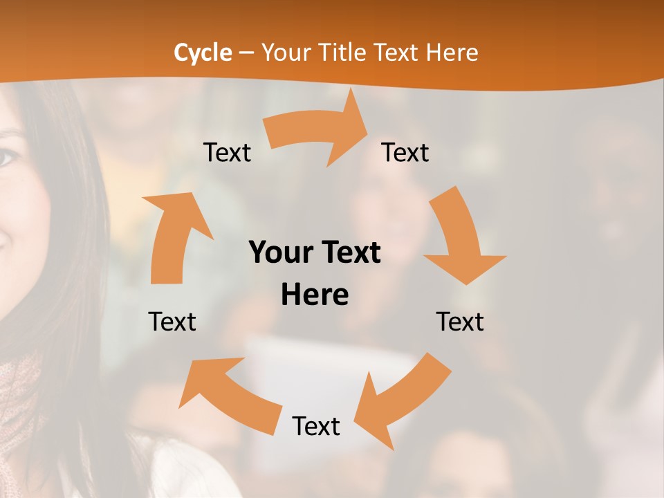Student And Teacher Looking Smiling At The Library PowerPoint Template