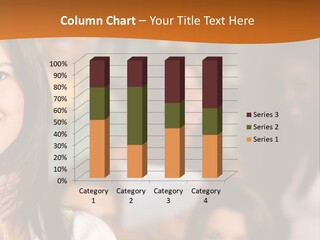 Student And Teacher Looking Smiling At The Library PowerPoint Template